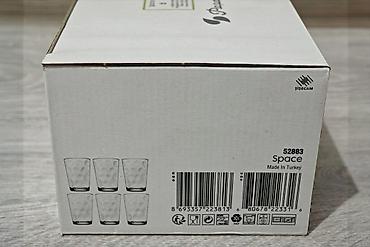 tom stekan: Stəkanlar, Şüşə, 6 ədədli dəst, 200 ml, Türkiyə — 2