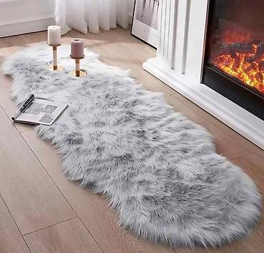 Tepisi i prostirke: Čupave staze (imitacija krzna) 〰️〰️〰️〰️〰️〰️〰️〰️〰️〰️〰️ 🖤🤍🖤Fantastično — 2