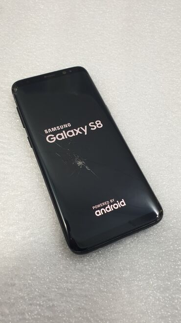 Samsung: Samsung Galaxy S8, Б/у, 64 ГБ, цвет - Черный, 2 SIM