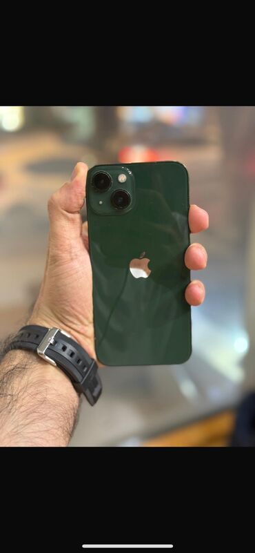 Apple iPhone: IPhone 13, 128 GB, Yaşıl, Barmaq izi, Face ID