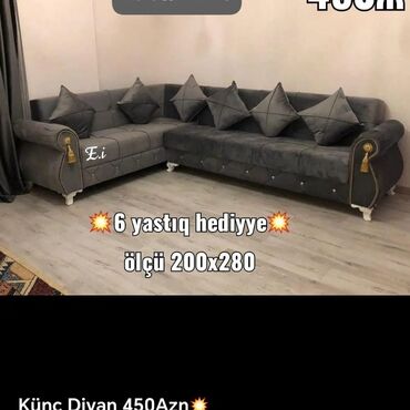 Divanlar: Künc divan, Açılan, Bazalı, Vеlur parça, Şəhərdaxili pulsuz çatdırılma -da lalafo.az — 8 Divanlar: Künc divan, Açılan, Bazalı, Vеlur parça, Şəhərdaxili pulsuz çatdırılma — 8