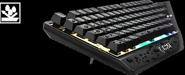 laptop ram: "MSI VIGOR GK30" oyun klaviaturası •‌ 3 hissəli konstruksiyaya malik — 10