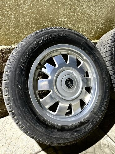купить диск на машину: Дөңгөлөктөр монтажда 195 / 65 / R 15, Кыш, Колдонулган, Комплект, Жеңил унаалар, Куйма, тешиктери - 5