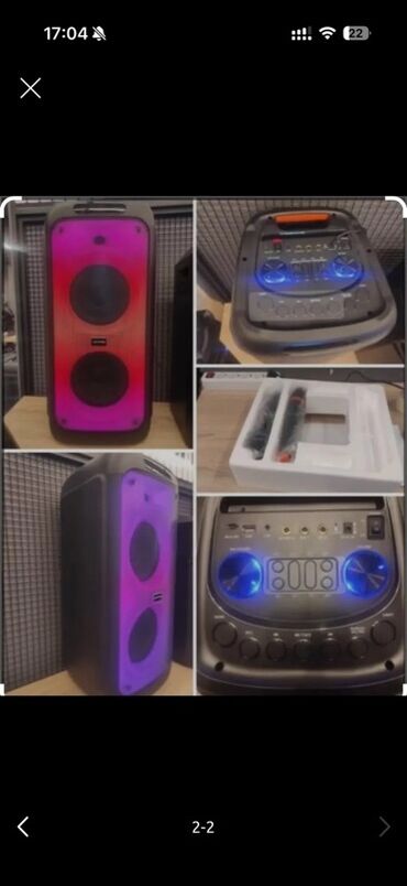 Компьютеры, ноутбуки и планшеты: Kalonka karaoke iki eded mikrafonlu arendaya verilir