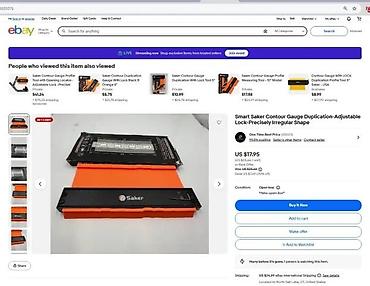 Ostali merni alati: Saker alat za merenje kontura – 25 cm - Profesionalni šablon za — 6