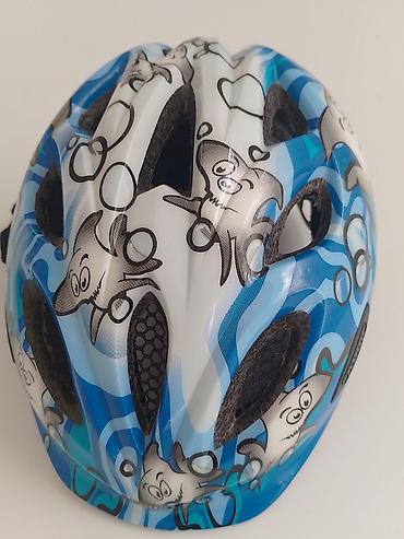 Oprema za bicikliste: Dečja biciklistička kaciga ABUS – motiv ajkule vel 45-50 obim - — 7