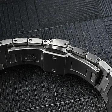 Ručni satovi: San Martin SN076-G - 42mm- Zelena - Patek Philippe Nautilus Potpuno — 5
