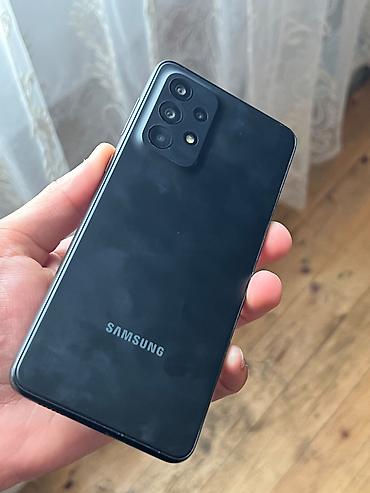 sazz internet satisi: Samsung Galaxy A32, rəng - Qara, Barmaq izi — 1