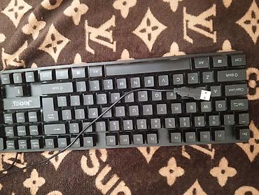 Аксессуары для ПК: Jedel GK110+ Gaming Keyboard (USB) Endrim olunacaq alana təcili RGBdir — 3