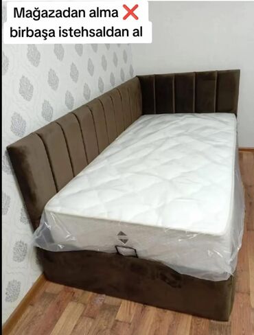 Çarpayılar: Yeni, Təknəfərlik çarpayı, Bazalı, Matras ilə, Siyirməsiz — 4