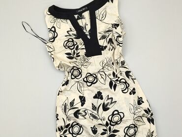czarno biała sukienki: Dress, XS (EU 34), condition - Very good