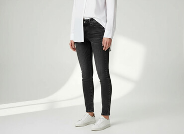 m sara jeans damskie push up: M.Sara, Jeansy damskie, rozmiar S