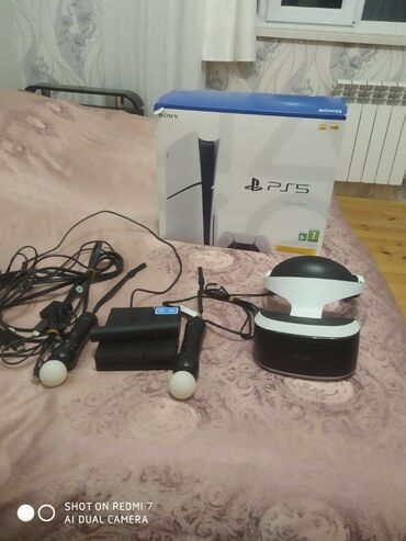 PS4 (Sony Playstation 4): PS4 VR set 140 manat təcili satıram