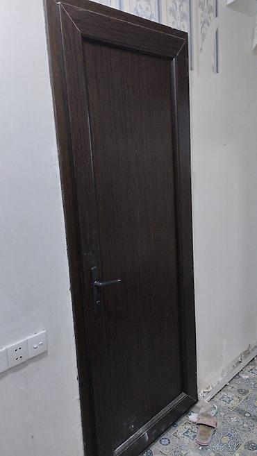 qapi demir qapi seyf qapi: Hamam/tualet qapısı - Material: MDF-laminate örtüklü taxta qapı - — 1