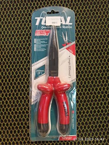 не рабочие инструменты: Удлинённые пассатижи TOTAL THT220806S 200 мм (8") - Тип
