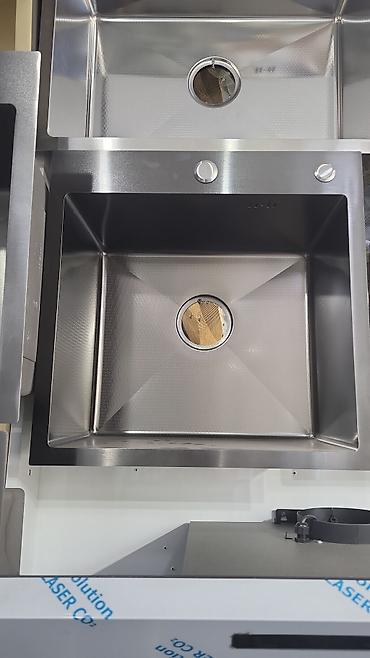 Santexnika: Mətbəx üçün paslanmayan polad lavabo - Material: yüksək keyfiyyətli — 1