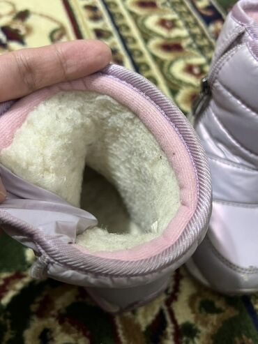 Детская обувь: Детские зимние дутики для девочки - Цвет