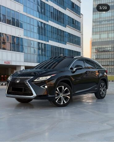 продаю авто в аварийном состоянии: Lexus RX: 2019 г., 3.5 л, Автомат, Гибрид, Кроссовер