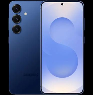 samsung es: Samsung Galaxy S25, 256 GB, rəng - Göy, Barmaq izi, Simsiz şarj, Face ID — 1