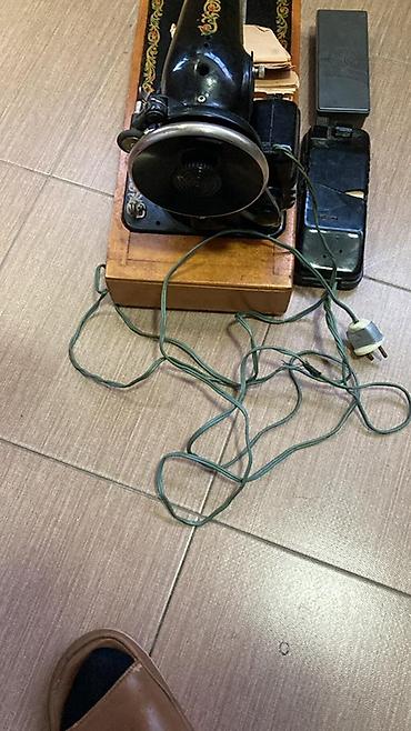 kohnə utu: Elektrik tikiş maşını – klassik dizaynlı, mexaniki metal korpuslu — 2