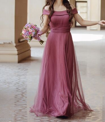 pink dress духи: Вечернее платье, Макси, S (EU 36)