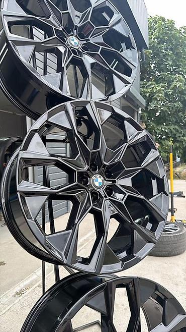 х5 м: Литые диски BMW X7 стиль M R22 Performance, черный глянец - Тип — 5