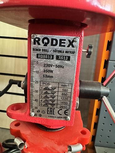 rodex rdx5130: Сверлильный станок настольный RODEX RDX613 - Мощность: 350 Вт - — 5