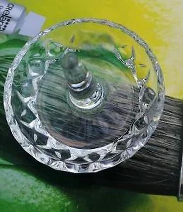 Ostali kućni dekor: Vintage Crystal Zaječar držač za prstenje. Starinski kristalni držač — 12