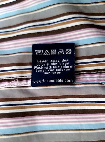 Košulje: Muška pamučna košulja Faconnable Prvoklasna super-kvalitetna — 12