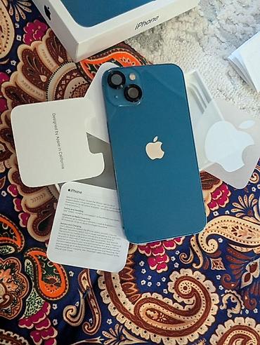 Apple iPhone: IPhone 13 128 ГБ, синий Описание: - Корпус из алюминия с плоскими — 7