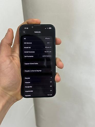 Apple iPhone: IPhone 13, 128 GB, Midnight, Face ID — 9