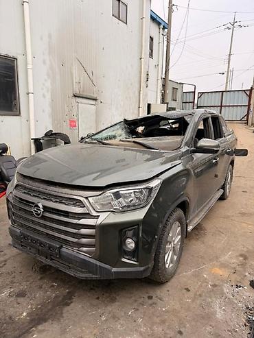 rex: Бампер Ssangyong, Б/у, Оригинал — 2