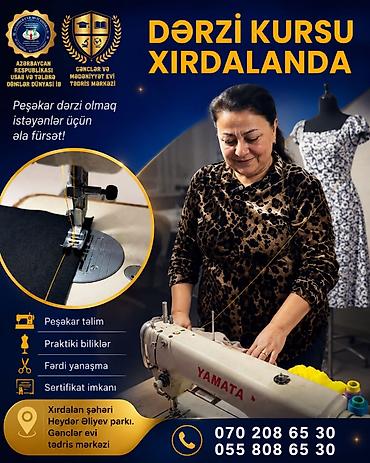 кулинарные курсы в баку: Dərzi kursu – Xırdalanda Peşəkar dərzi olmaq istəyənlər üçün əla — 1