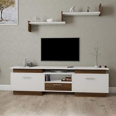 ref: Yeni, Düz TV altlığı, Polkalı, Laminat, Türkiyə — 5