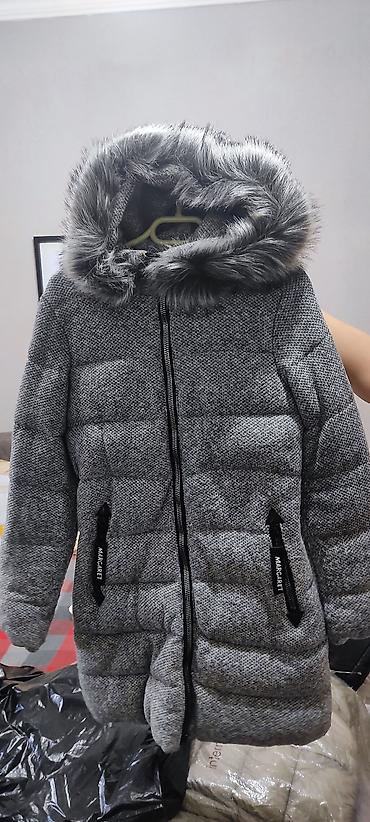 palto: Palto, 2XL, rəng - Boz — 1