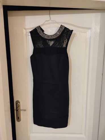 mala crna haljina za svadbu: M (EU 38), bоја - Crna, Koktel, klub