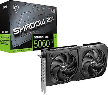 MSI RTX 5060 Ti SHADOW 2X OC 16GB GDDR7 / Yeni MSI GeForce RTX 5060