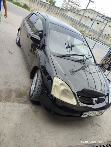 Honda: Honda Civic: 2001 г., 1.7 л, Вариатор, Бензин, Хэтчбэк