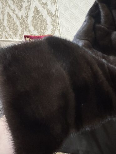 Шубы: Шуба из натуральной норки, глубокий темно-шоколадный оттенок — 2