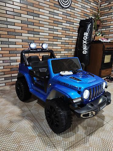 teker corabı: Uşaq üçün elektrikli off-road tipli maşın – “Speed” brendi, mavi rəng — 5