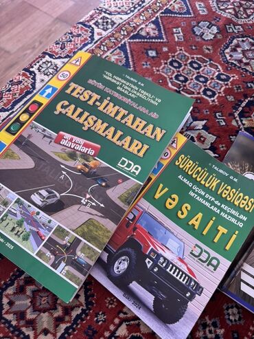 2 ci sinif informatika testləri: Talıbov Q.M.-in müəllifi olduğu sürücülük vəsiqəsi almaq üçün DYP-də