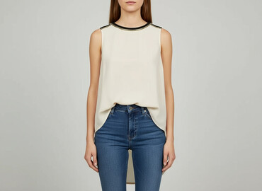 bluzki na jedno ramię reserved: H&M, Women's blouse, size S
