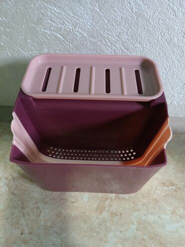 Другие аксессуары для кухни: Складная сливная корзина для кухни Крепление: присоски. Новая! — 6