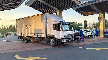 фуртер: Грузоперевозки по всему Кыргызстану на Mercedes-Benz Atego - Объём — 7