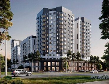 1 комната, 40 м², Элитка, 12 этаж, ПСО (под самоотделку)