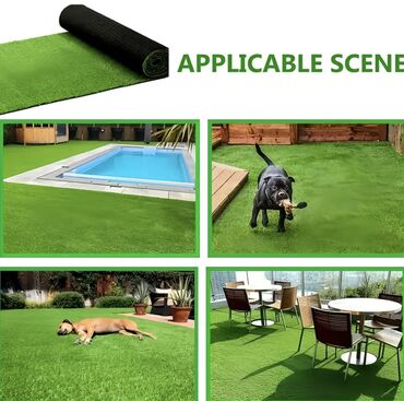 Süni güllər: Süni qazon, kovralit, dekor — Green_Layn 🌱 Süni qazon – Təbii görünüş — 20