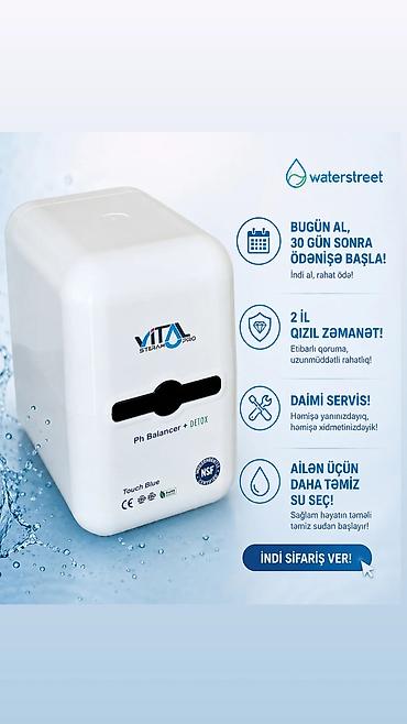 stream deck: VITA Stream Pro su təmizləmə sistemi – Ph Balancer + Detox — 1