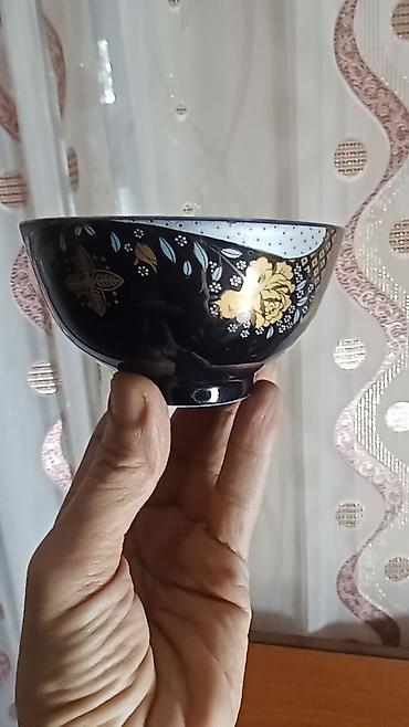 101 gul: Nahar dəsti, rəng - Göy, Kobalt, Bohemia, 12 nəfərlik, Çexiya — 2