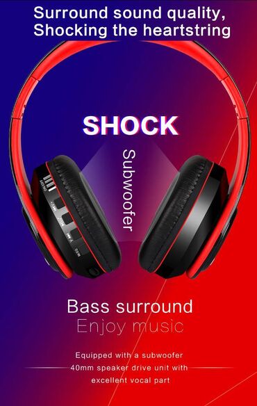 Slušalice: Nove kvalitetne bežične slušalice (bluetooth). Imaju ugradjen — 5