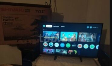 t96 mini android tv box: Televizor Shivaki 32" HD (1366x768)